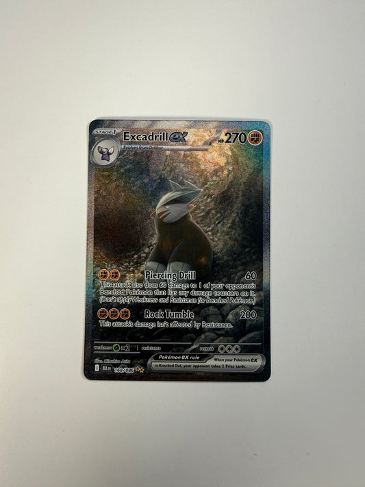 Near Mint - Excadrill ex - 168/086 - SV: Black Bolt (BLK)