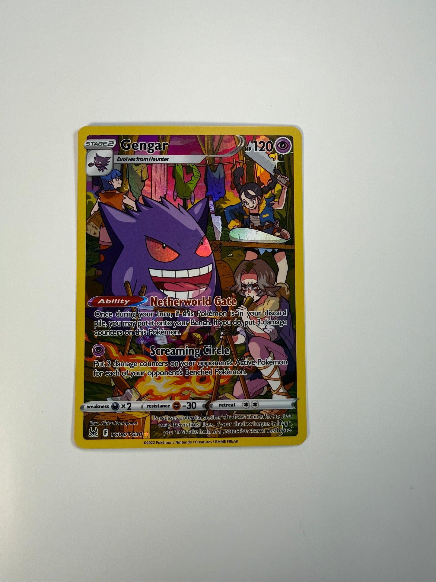 Near Mint - Gengar - TG06/TG30 - SWSH11: Lost Origin Trainer Gallery (SWSH11: TG)